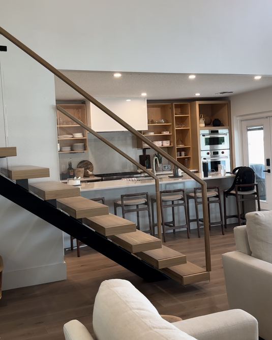 Custom Stair Treads in Baldwin Park