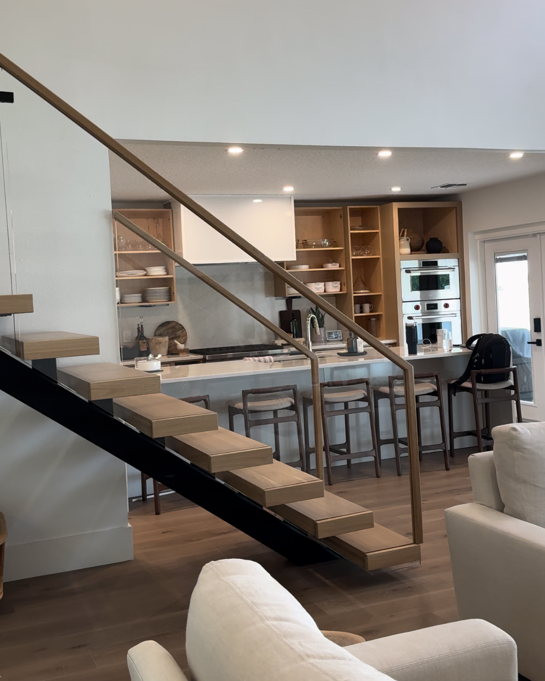 Custom Stair Treads in Baldwin Park – Tom Fiello